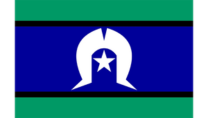 An image of the Torres Strait Islander Flag